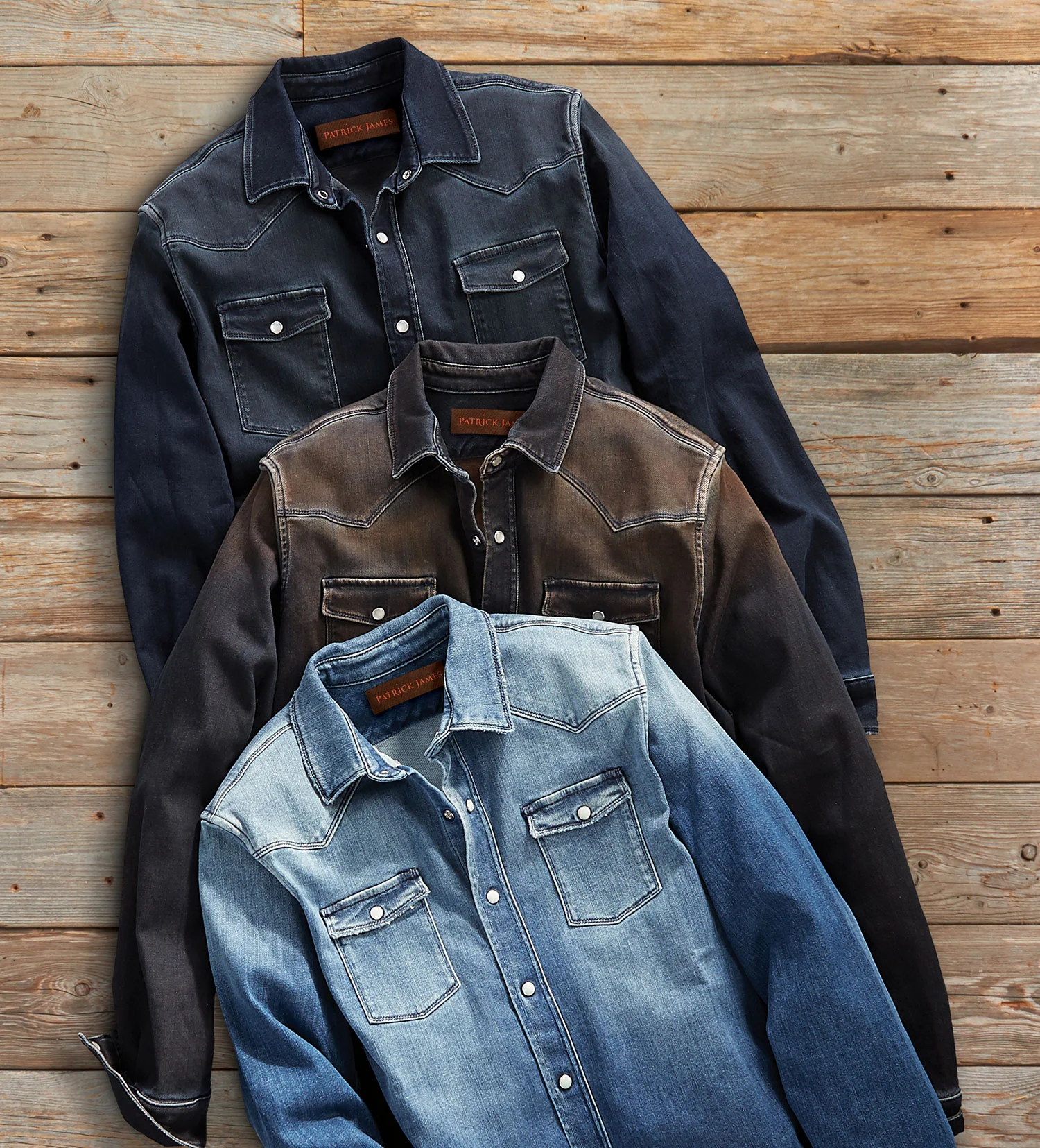 Patrick James Roper Denim Shirt - Image 5