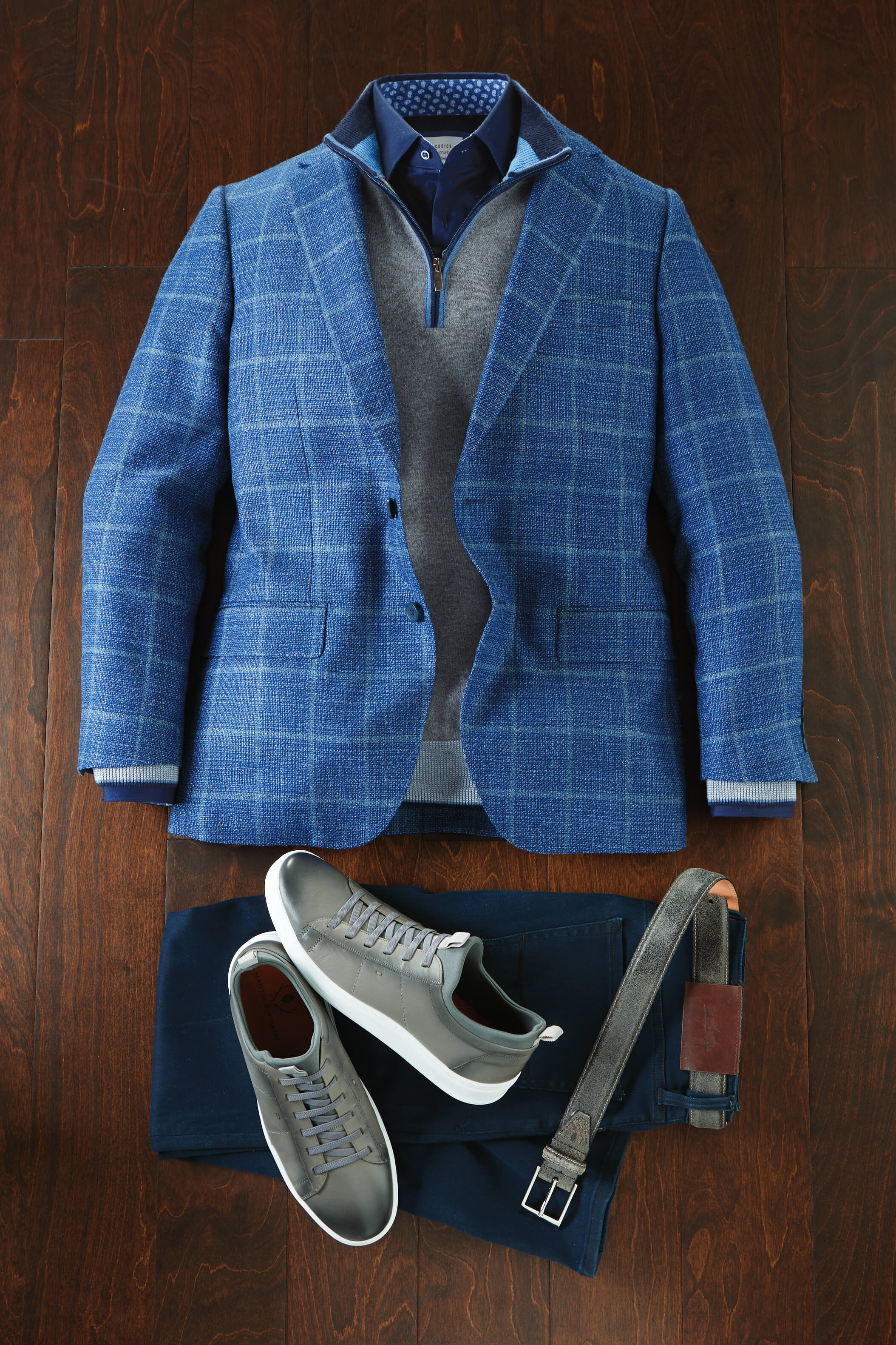 Patrick James Windowpane Sportcoat